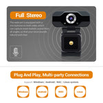 HD 1080P Webcam mit eingebautem Mikrofon Smart Webcam USB Streaming Beauty Live Kamera für Computer Android TV