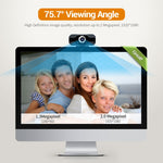 HD 1080P Webcam mit eingebautem Mikrofon Smart Webcam USB Streaming Beauty Live Kamera für Computer Android TV