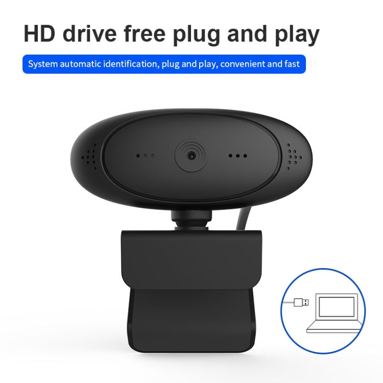 Full HD 1080P Webcam mit eingebautem Mikrofon Smart Webcam USB Streaming Live Kamera mit Geräuschunterdrückung
