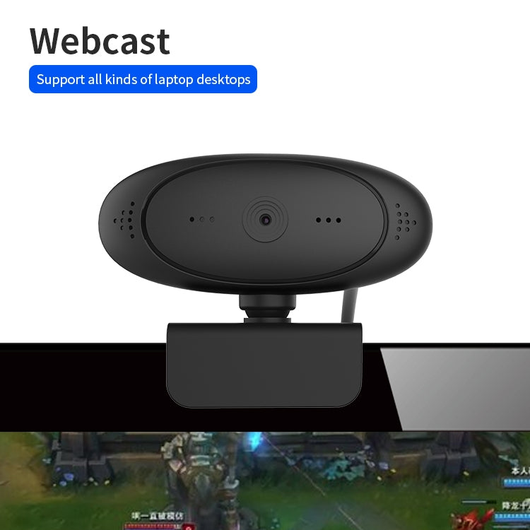 Full HD 1080P Webcam mit eingebautem Mikrofon Smart Webcam USB Streaming Live Kamera mit Geräuschunterdrückung