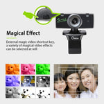 B01 HD Webcam mit eingebautem Mikrofon Smart Webcam USB Streaming Live Kamera mit Geräuschunterdrückung