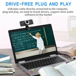 B01 HD Webcam mit eingebautem Mikrofon Smart Webcam USB Streaming Live Kamera mit Geräuschunterdrückung