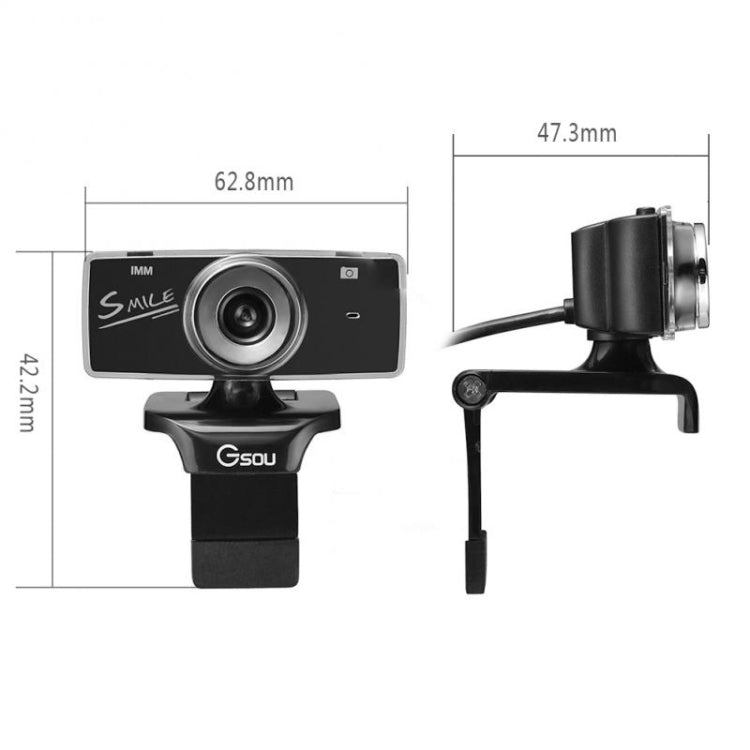 B01 HD Webcam mit eingebautem Mikrofon Smart Webcam USB Streaming Live Kamera mit Geräuschunterdrückung