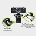 B01 HD Webcam mit eingebautem Mikrofon Smart Webcam USB Streaming Live Kamera mit Geräuschunterdrückung
