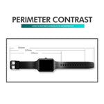 SKMEI 1541 Mode-LED-Uhr, quadratisches Paar-Modell, wasserdichte elektronische Uhr, Silikonuhr
