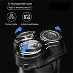 Original Xiaomi Youpin Yingqu Blackstone3 Men Portable Face Care Three Cutter Heads Electric Shaving Razor