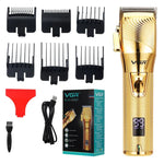 VGR V-280 10W USB Metall-Haarschneidemaschine mit LED-Digitalanzeige, V-280 (Gold)