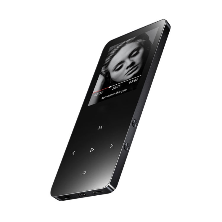 1,8 Zoll Touchscreen Metall Bluetooth MP3 MP4 Hifi Sound Musikplayer, 8GB, X2, 16GB, Schwarz, Silber, Roségold