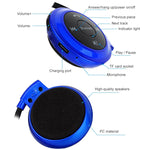 NVAHVA MP3 Player Bluetooth Kopfhörer, Kabelloses Sport Headset MP3 Player mit FM Radio, Stereo Ohrhörer TF Karte MP3 bis zu 32GB, mini-503 Schwarz, mini-503 Rot, mini-503 Blau, mini-503 Gold