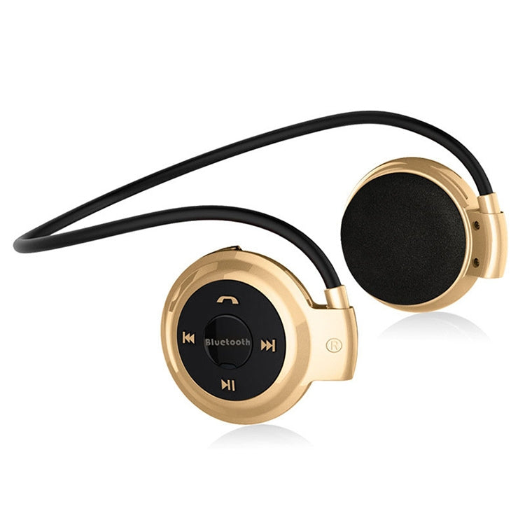 NVAHVA MP3 Player Bluetooth Kopfhörer, Kabelloses Sport Headset MP3 Player mit FM Radio, Stereo Ohrhörer TF Karte MP3 bis zu 32GB, mini-503 Schwarz, mini-503 Rot, mini-503 Blau, mini-503 Gold