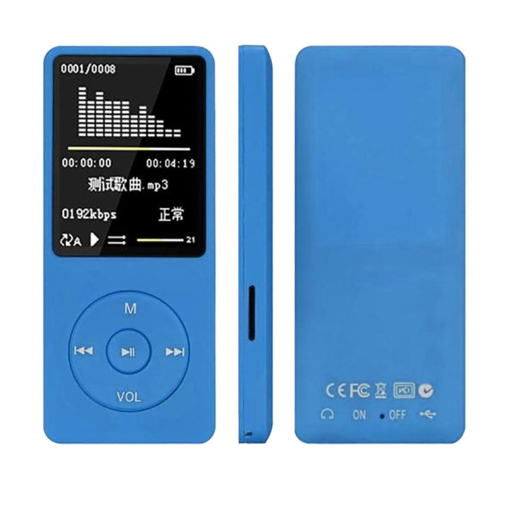 Modischer Tragbarer LCD-Bildschirm FM Radio Videospiele Film MP3 MP4 Player Mini Walkman, 4GB, 8GB