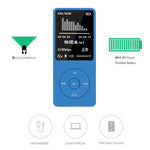 Modischer Tragbarer LCD-Bildschirm FM Radio Videospiele Film MP3 MP4 Player Mini Walkman, 4GB, 8GB