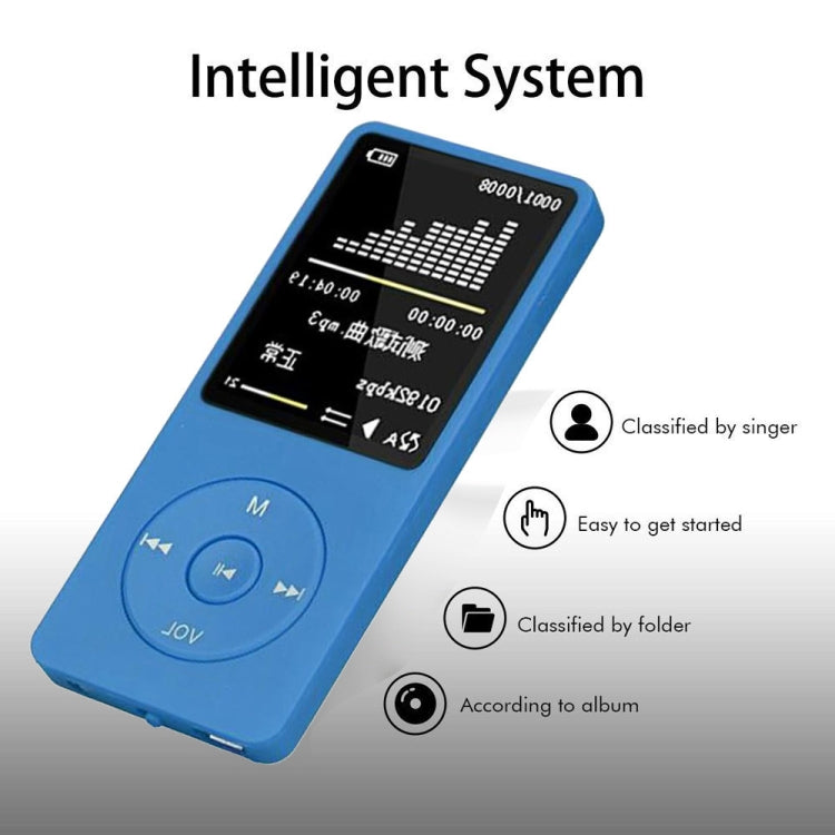 Modischer Tragbarer LCD-Bildschirm FM Radio Videospiele Film MP3 MP4 Player Mini Walkman, 4GB, 8GB