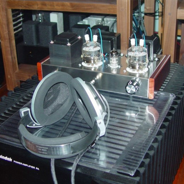 IWISTAO HIFI Röhren-Kopfhörerverstärker 1W Ausgang 32 bis 600 Ohm & Class A Röhrenverstärker 2X8W 6N2 Drive FU19 mit 6,5mm Klinke