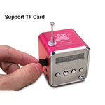 Tragbare Lautsprecher mit FM Mini Multifunktionsradio USB Notebook Lautsprecher für TV Handy Unterstützung SD/TF Karte MP3 Musik Player