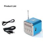 Tragbare Lautsprecher mit FM Mini Multifunktionsradio USB Notebook Lautsprecher für TV Handy Unterstützung SD/TF Karte MP3 Musik Player