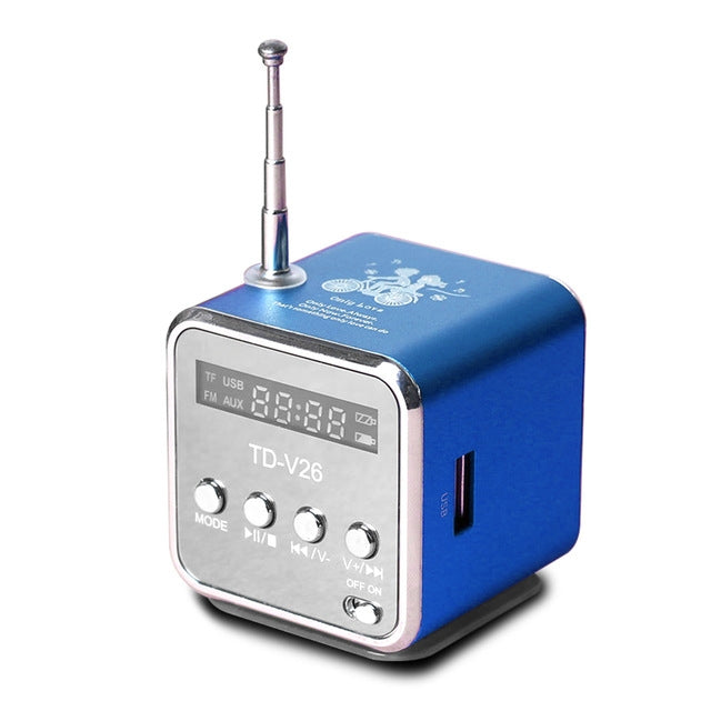 Tragbare Lautsprecher mit FM Mini Multifunktionsradio USB Notebook Lautsprecher für TV Handy Unterstützung SD/TF Karte MP3 Musik Player