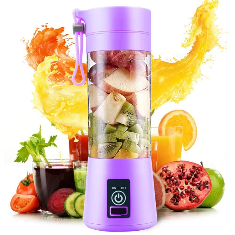 380ml 6 Mixer Entsafter Becher USB Wiederaufladbar Elektrisch Automatisch Gemüse Obst Zitrus Orange Saftbereiter Becher Mixer Flasche, TBD002369201A, TBD002369201B, TBD002369201C, TBD002369201D, TBD002369201E, TBD002369201F, TBD002369201G, TBD002369201H
