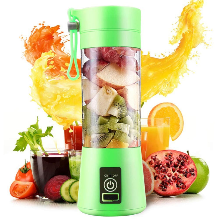 380ml 6 Mixer Entsafter Becher USB Wiederaufladbar Elektrisch Automatisch Gemüse Obst Zitrus Orange Saftbereiter Becher Mixer Flasche, TBD002369201A, TBD002369201B, TBD002369201C, TBD002369201D, TBD002369201E, TBD002369201F, TBD002369201G, TBD002369201H