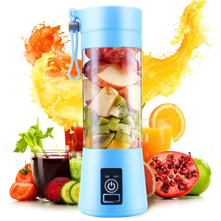 380ml 6 Mixer Entsafter Becher USB Wiederaufladbar Elektrisch Automatisch Gemüse Obst Zitrus Orange Saftbereiter Becher Mixer Flasche, TBD002369201A, TBD002369201B, TBD002369201C, TBD002369201D, TBD002369201E, TBD002369201F, TBD002369201G, TBD002369201H