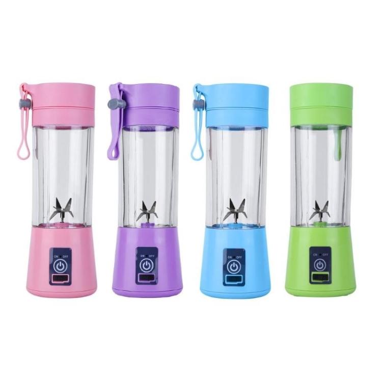 380ml 6 Mixer Entsafter Becher USB Wiederaufladbar Elektrisch Automatisch Gemüse Obst Zitrus Orange Saftbereiter Becher Mixer Flasche, TBD002369201A, TBD002369201B, TBD002369201C, TBD002369201D, TBD002369201E, TBD002369201F, TBD002369201G, TBD002369201H