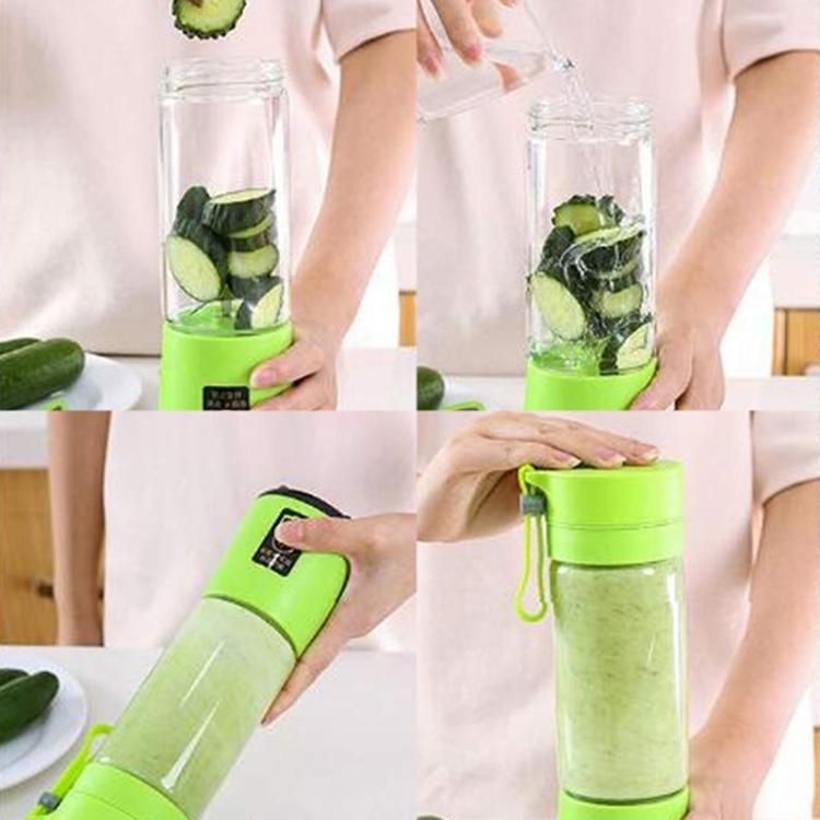 380ml 6 Mixer Entsafter Becher USB Wiederaufladbar Elektrisch Automatisch Gemüse Obst Zitrus Orange Saftbereiter Becher Mixer Flasche, TBD002369201A, TBD002369201B, TBD002369201C, TBD002369201D, TBD002369201E, TBD002369201F, TBD002369201G, TBD002369201H