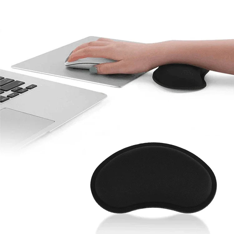 Komfortable 3D-Handgelenkauflage aus Silikagel, Handkissen mit Memory-Schaum-Mauspad