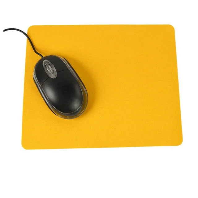 10 Stück optische, einfarbige, rutschfeste Handgelenkauflagen/Mauspads für Bürocomputer
