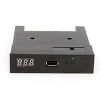 SFR1M44-U100K Floppy-Disk-Laufwerk zu USB-Emulator Simulation 500 kbps für Musiktastatur, SFR1M44-U100K (Schwarz)