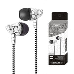 3,5mm Klinken-Kabel-Ohrhörer Super Bass Sound Kopfhörer Ohrstöpsel mit Mikrofon für Mobiltelefon Samsung Xiaomi MP3 4