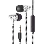 3,5mm Klinken-Kabel-Ohrhörer Super Bass Sound Kopfhörer Ohrstöpsel mit Mikrofon für Mobiltelefon Samsung Xiaomi MP3 4