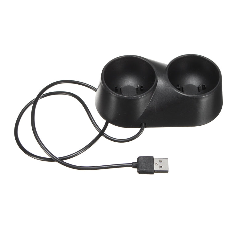 VR Controller Ladegerät Dual USB Dockingstation Spiel Ladestation Ständer für PS4 PSVR Move Tool