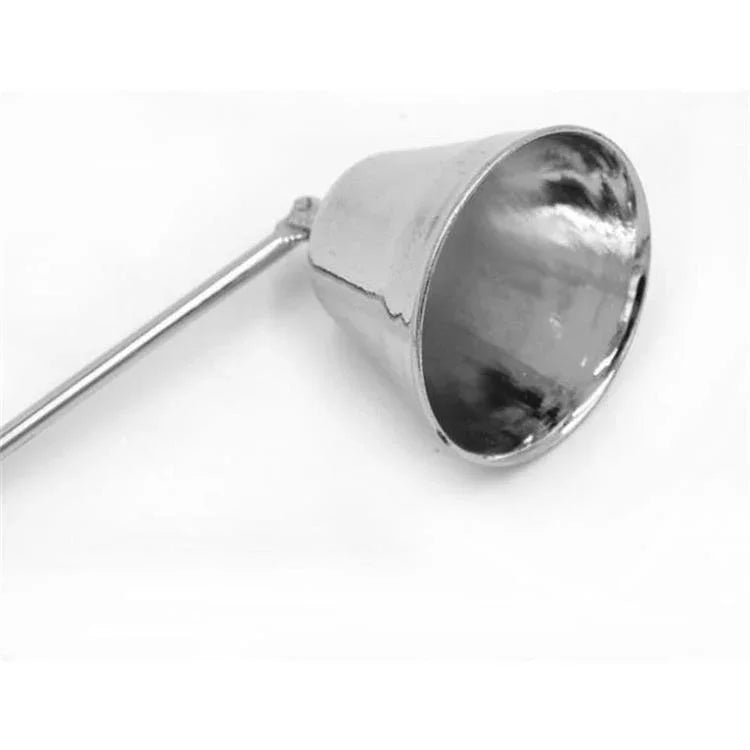 Kerzenmaske aus glänzendem Chromsilber, Kerzenlöscher, Duftkerzen-Zubehör, Kerzenmaske