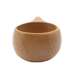 Handgefertigtes Geschirr aus Holz, grüner Holzbecher, 101-200ml