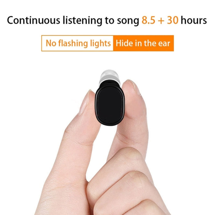 LESIRI X12 Bluetooth Headset Mini Kabelloser Ohrhörer Tragbares USB Magnetisches Lade-Headset Sport Ohrstöpsel Headset für iPhone