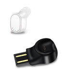 LESIRI X12 Bluetooth Headset Mini Kabelloser Ohrhörer Tragbares USB Magnetisches Lade-Headset Sport Ohrstöpsel Headset für iPhone