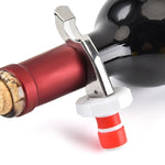 5 STÜCK Küchenhelfer Edelstahl Silikon Weinstopfen Bieröffner, Weinstopfenöffner