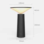 Einfache und warme Schlafzimmer kreative Heim Hotel Studier Nachttischlampe, Schwarz, Weiß