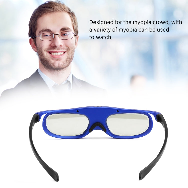 Universelle 3D-Brille mit aktiver DLP-Shutter-Technologie 96-144Hz für XGIMI Optoma Acer Viewsonic Heimkino-Projektor 3D-TV