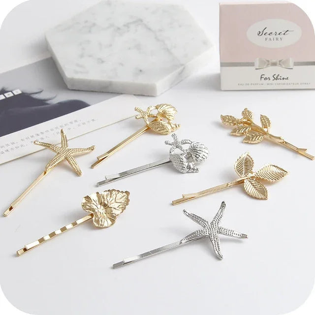 2 Stück Haarspangen – das perfekte Geschenk für Frauen: Glitzernde Haarnadeln und einfache Haarstyling-Accessoires