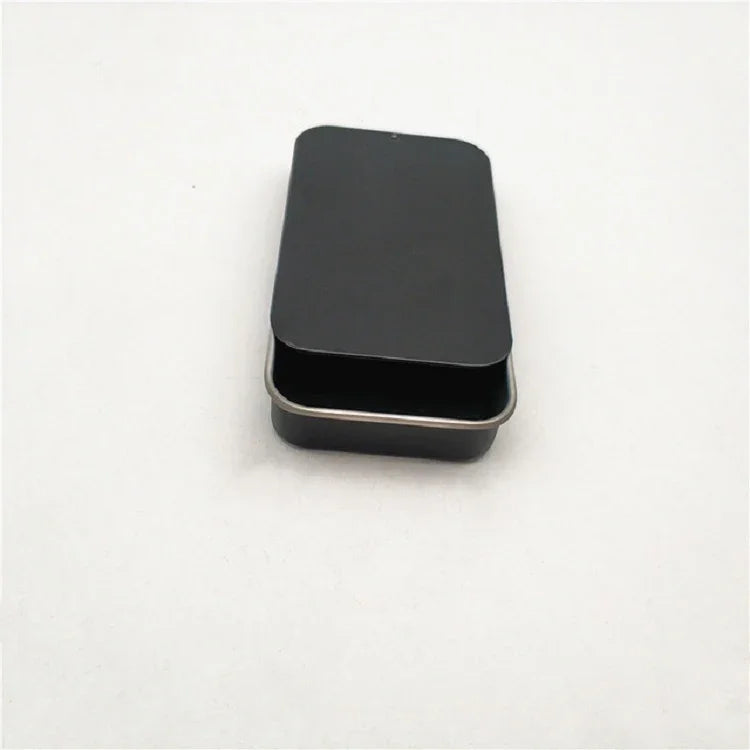 2 PCS Slide Sliding Iron Box Guitar Picks Music Equipment Accessories Storage Box, 2 PCS Guitar Picks