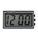 Leichte, praktische elektronische Digitaluhr mit LCD-Display und Kalender für das Armaturenbrett, Armaturenbrettuhr