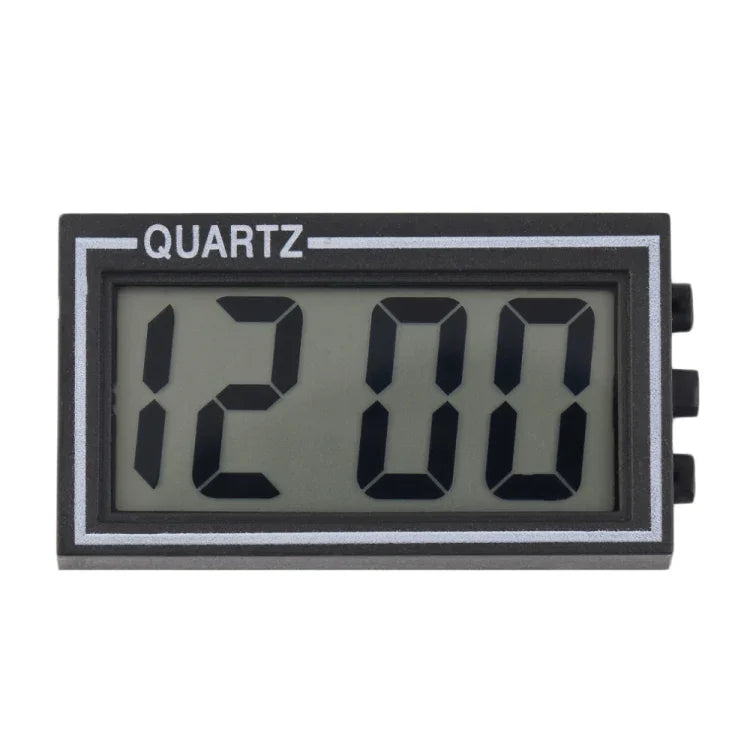 Leichte, praktische elektronische Digitaluhr mit LCD-Display und Kalender für das Armaturenbrett, Armaturenbrettuhr