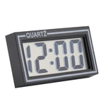 Leichte, praktische elektronische Digitaluhr mit LCD-Display und Kalender für das Armaturenbrett, Armaturenbrettuhr