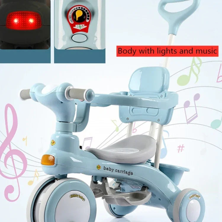 Kinder-Dreirad Fahrrad Outdoor-Kinderwagen
