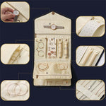 P.travel Multifunktionale Tragbare Ohrring- und Ring-Schmuck-Aufbewahrungstasche