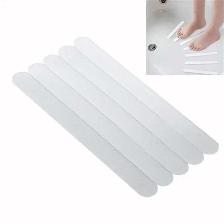 5 in 1 Treppen und Stufen Antirutschband Badezimmer Duschraum Antirutschstreifen Badewanne transparente Antirutsch-Aufkleber, transparente Antirutsch-Aufkleber