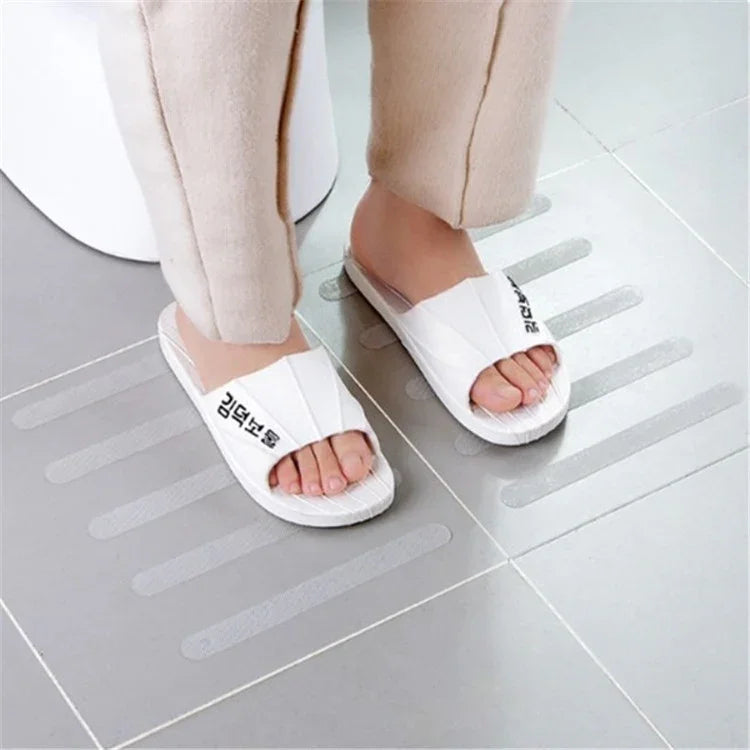 5 in 1 Treppen und Stufen Antirutschband Badezimmer Duschraum Antirutschstreifen Badewanne transparente Antirutsch-Aufkleber, transparente Antirutsch-Aufkleber