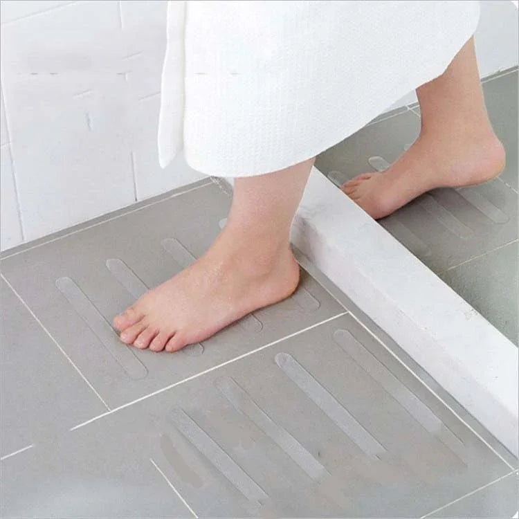 5 in 1 Treppen und Stufen Antirutschband Badezimmer Duschraum Antirutschstreifen Badewanne transparente Antirutsch-Aufkleber, transparente Antirutsch-Aufkleber