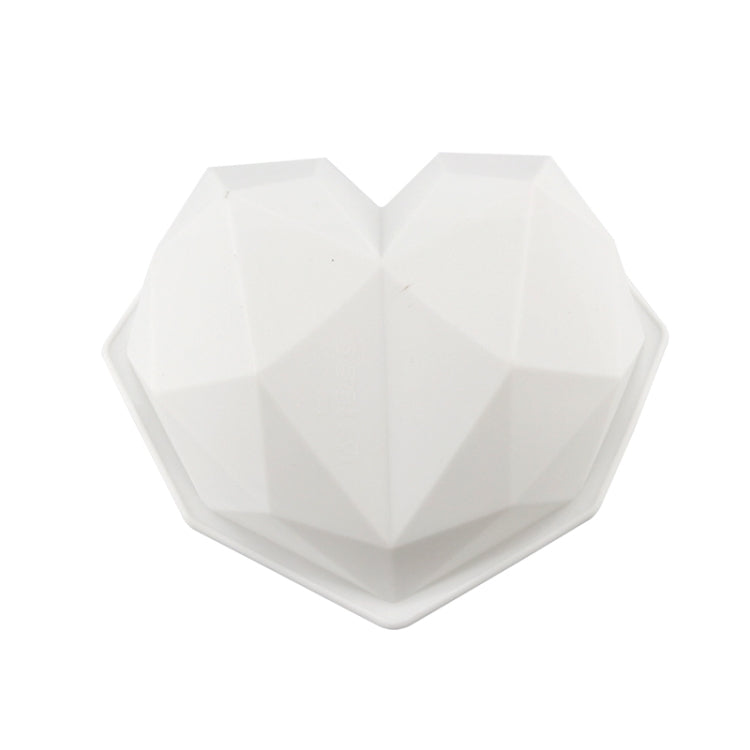 3 STK Diamant Liebe DIY Kuchen Silikonform Schwamm Backwerkzeug Chiffon Mousse Dessertform, Diamant Liebe Form